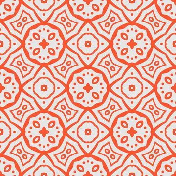 Two colors seamless abstract shape. Simple pattern ornament background Stock Illustration