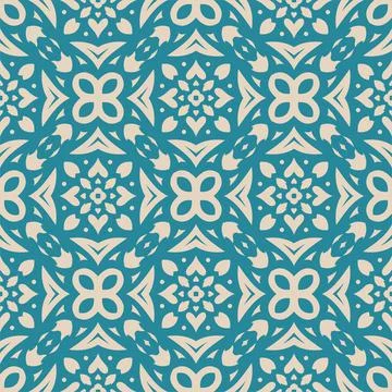Two colors seamless abstract shape. Simple pattern ornament background 스톡 일러스트