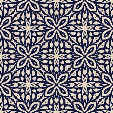 Two colors seamless abstract shape. Simple pattern ornament background イラスト素材