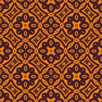 Two colors simple pattern ornament background. Seamless abstract shape Illustrazione stock