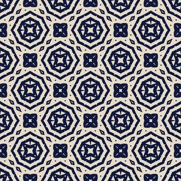 Two colors simple pattern ornament background. Seamless abstract shape Illustrazione stock