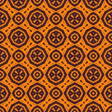 Two colors simple pattern ornament background. Seamless abstract shape Illustrazione stock