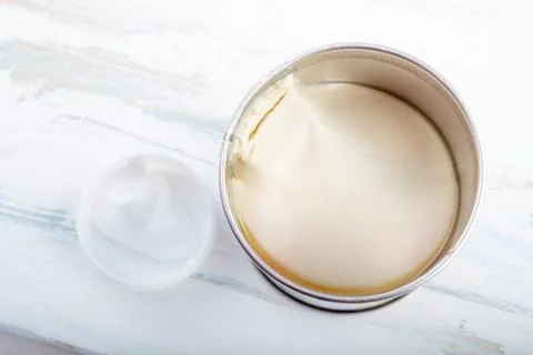 Two component marble and natural stone adhesive , glue Stock Photos