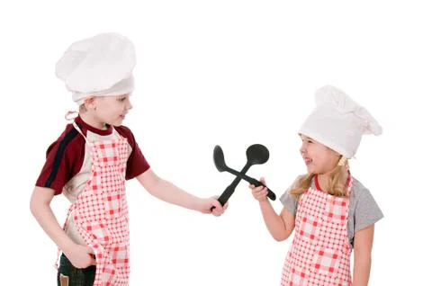 Two cooks Stock Photos