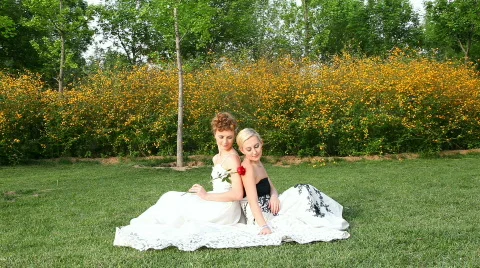 Two couple Stock Footage 380577