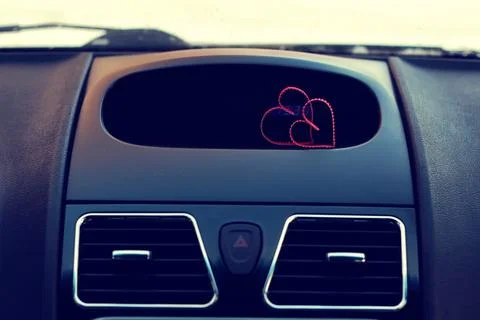 Two couple heart shape Stock Photos