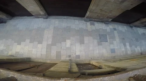 Two couples passing by each other filmed from above Video stock 55023894