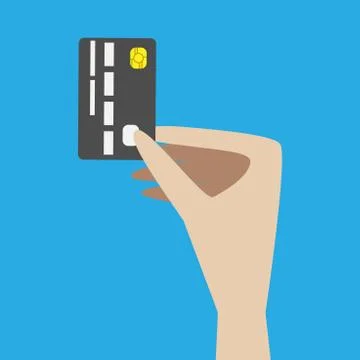 Two credit cards Stock Illustration