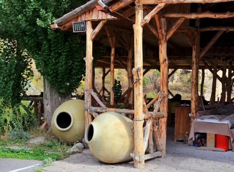 Two crocks Stock Photos