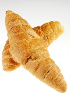 Two croisant Stock Photos