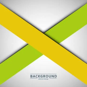 Two crossed lines on a gray background Illustrazione stock