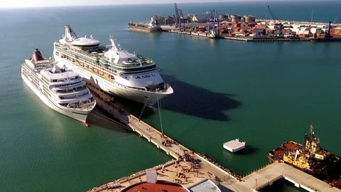 Two cruise sunset Video stock 94241957