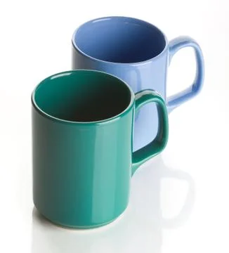 Two cups Stock Photos
