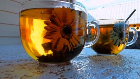 Two Cups Of Tea Video stock 93646761
