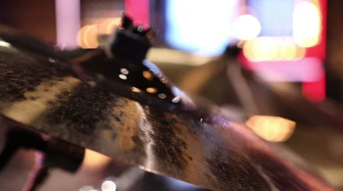 Two cymbals from a drum kit Stock Footage 62995812