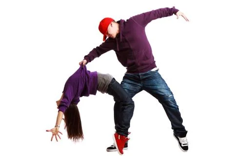 Two dancers Stock Photos