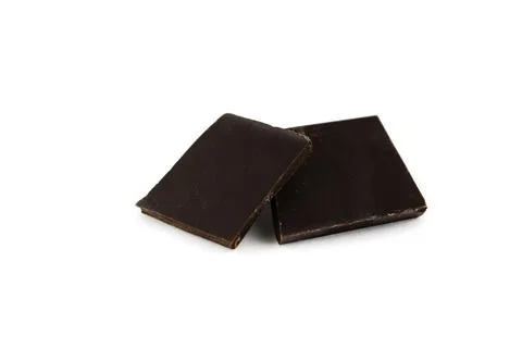 Two dark chocolate bars 写真素材