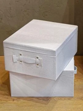 Two decor boxes Stock Photos