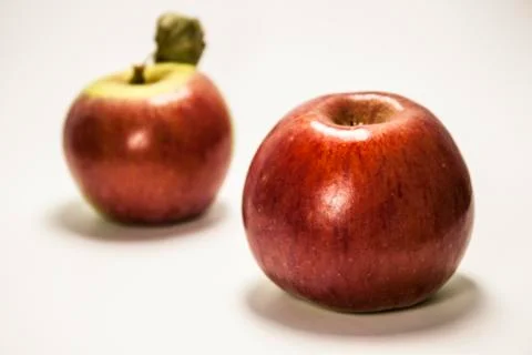 Two delicious apples Stock-Fotos