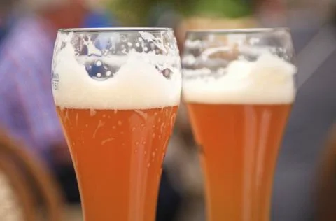 Two delicious beers Foto stock
