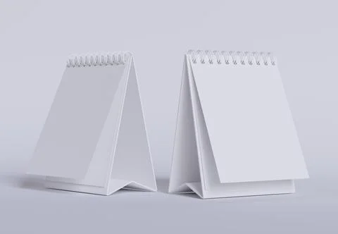 Two Desk Calender set Illustrazione stock