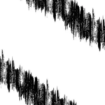 Two diagonal tire tracks background Stock Illustration