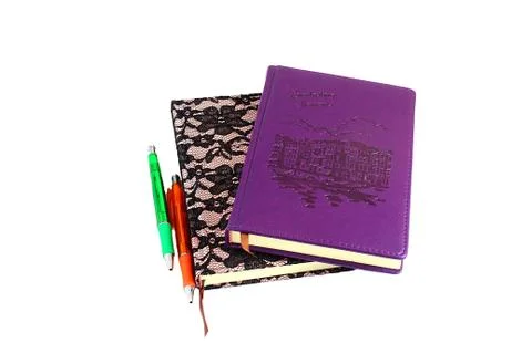 Two diary Stock Photos
