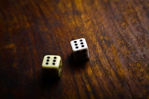 Two dice Stock Photos