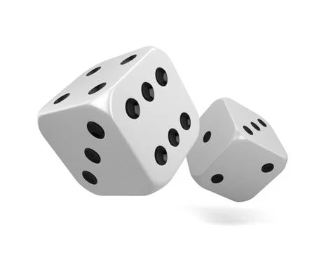 Two dices Stock Illustration