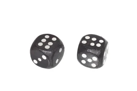 Two dices Stock Photos