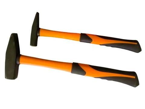 Two different size hammers. Foto stock