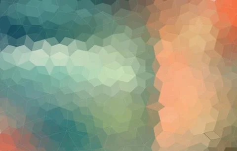 Two-dimensional  colorful background Stock Illustration