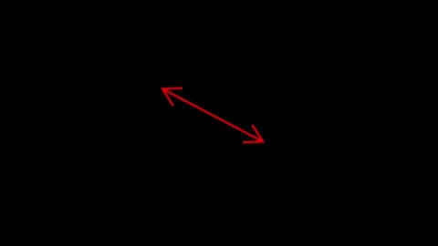 Two direction arrow icon animated video Stock Footage 292003005