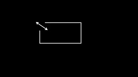 Two direction arrow icon animated video Stock Footage 292003025