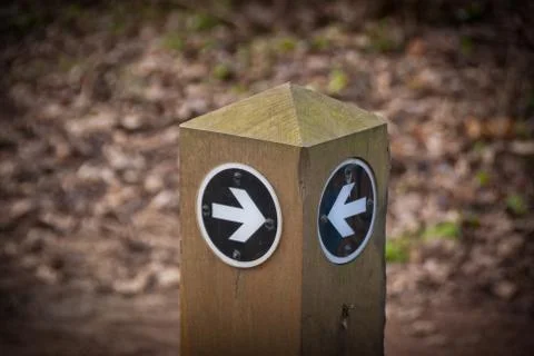 Two Directions Stock Photos
