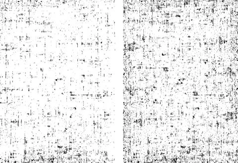 Two dirt grunge texture ready to overlay any objects. Stock Illustration