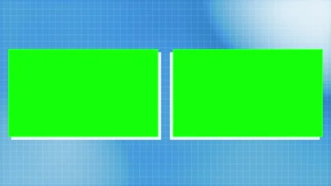 Two Display Screen Background. Background for Video Calls and Meetings. 4K Stock Footage 275154983