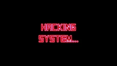 Two distinct messages appear and flash, neon vaporwave retro-futuristic 動画素材 259147418