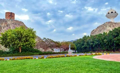 Two domes and a dramatic sky Fotos Stock