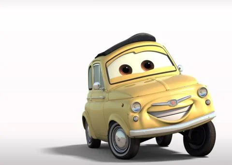 Two-door car. Stock Illustration