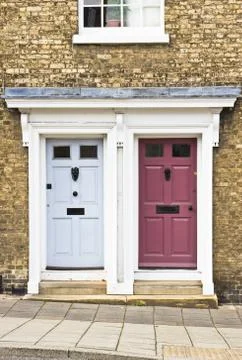 Two doors Stock Photos