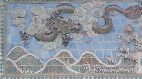 The two dragons martial Video stock 22248293