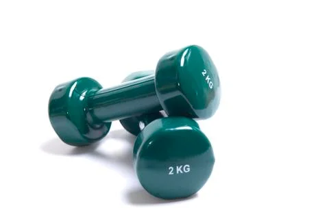 Two dumbbells Foto stock