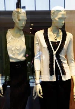 Two dummies Stock Photos