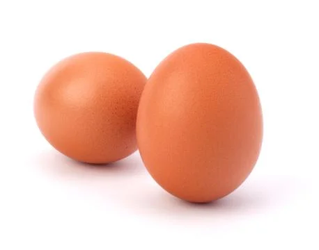 Two eggs Stock Photos