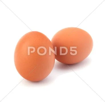 Two eggs Stock Photos