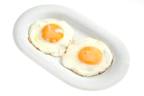 Two eggs Stock Photos