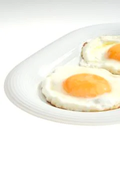 Two eggs Stock Photos