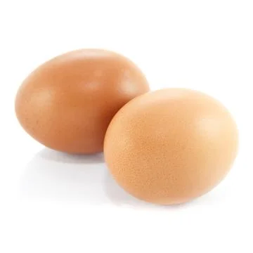 Two eggs Stock Photos