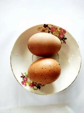 Two eggs Foto stock